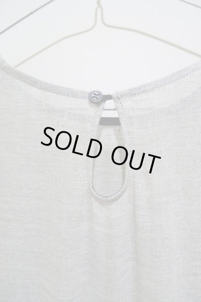 画像2: CLE レディース ブラウス PLIS M3/4／TISSU GRIS(サイズ2のみ) (2)