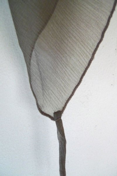 画像2: シルク ストール／トープ(Sサイズのみ) (2)