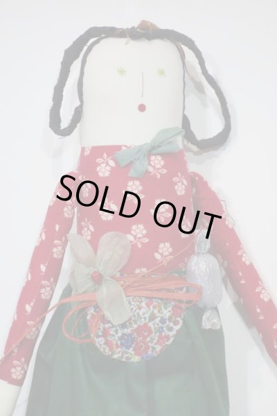 画像2: APOLLINE BIG DOLL（黒髪）／RED-GREEN (2)