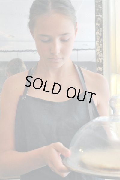 画像2: VDJ/C リネン エプロン／EPAIS DELAVE（子ども／レディース） (2)