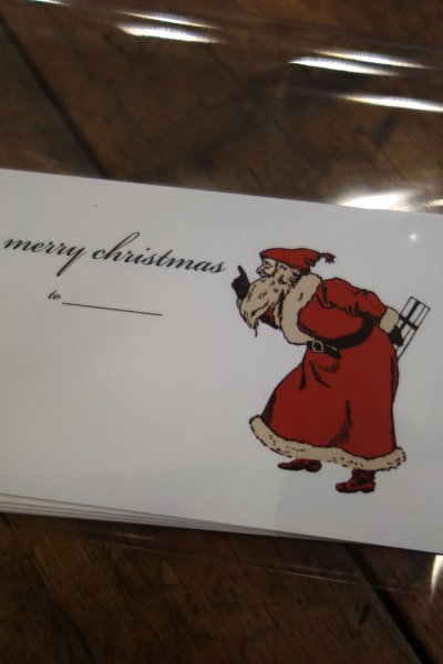 画像1: クリスマス メッセージカード１０枚セット (1)
