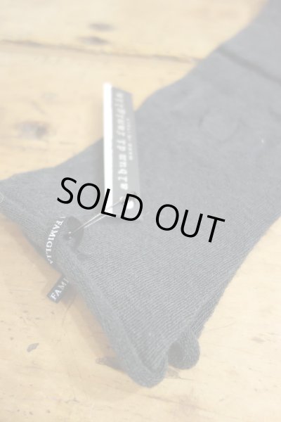 画像3: album di famiglia レディース ハイソックス／ANTRACITE (3)