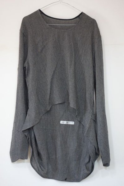 画像3: VDJ レディース ブラウス FAUX-CUL／TISSU RAYE(サイズ1のみ) (3)