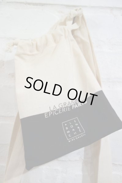 画像3: LE BON MARCHE エコバッグ／BLACK-WHITE (3)