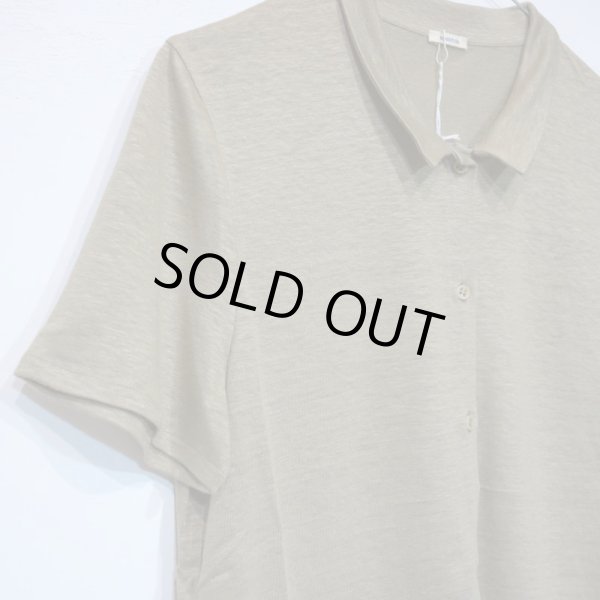 画像3: a.b (apuntob) リネン シャツブラウス／KHAKI(Sのみ) (3)