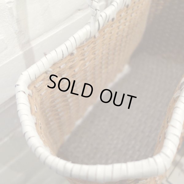 画像5: DRAGON レザーバッグ WEAVE SMALL／NATURAL-WHITE (5)