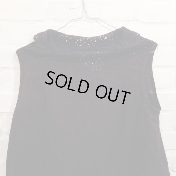 画像4: PIP-SQUEAK CHAPEAU リネン カップケーキドレス／OFF BLACK(Mサイズのみ) (4)