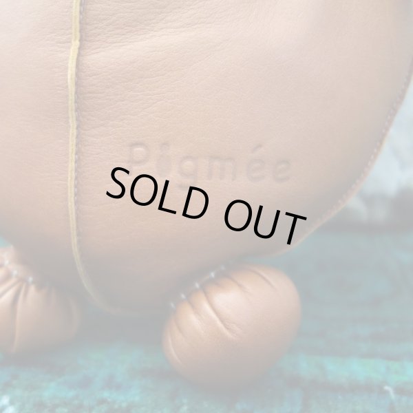 画像4: Pigmée レザードール LIMITED EDITION + ウッドビーズネックレス/BROWN (4)