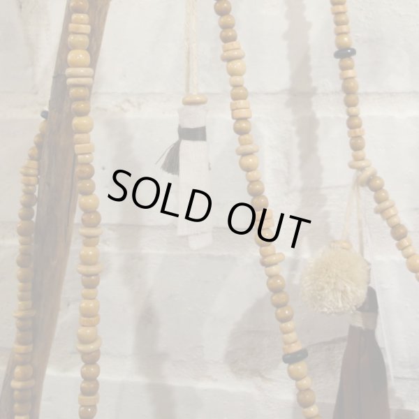 画像2: Pigmée ウッドビーズ ガーランド／NATURAL (2)