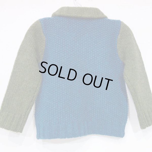 画像4: BONTON ニットジャンパー／994 TURQUOISE FONCE(4,6才) (4)