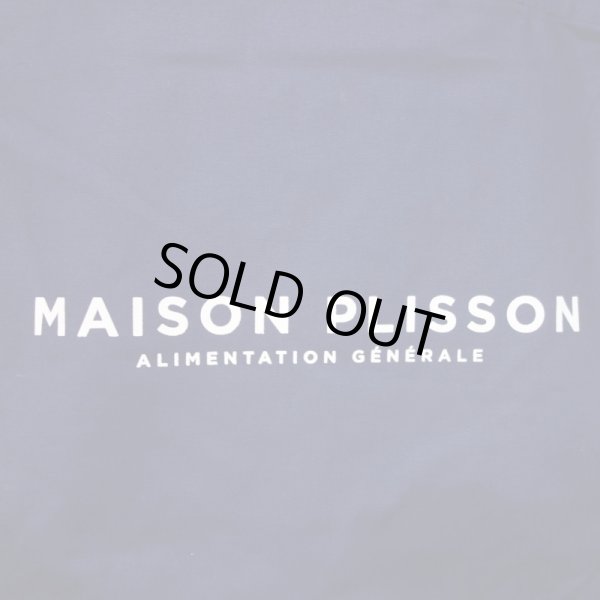 画像2: MAISON PLISSON コットンバッグ／NAVY (2)