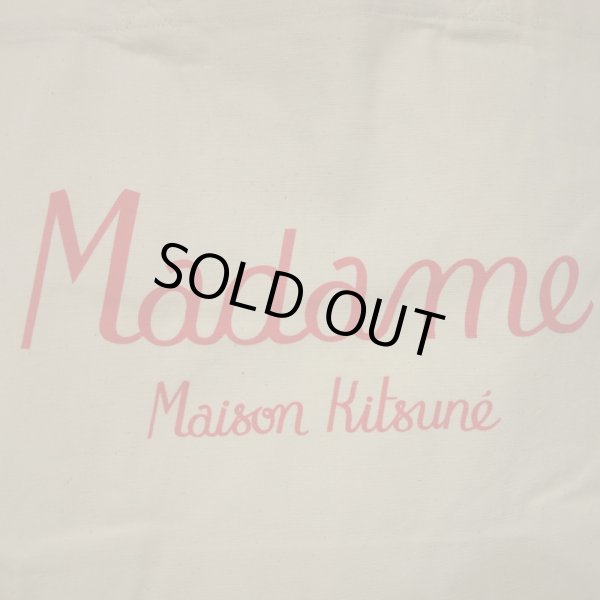 画像2: MAISON KITSUNE コットンンバッグ／MADAME (2)