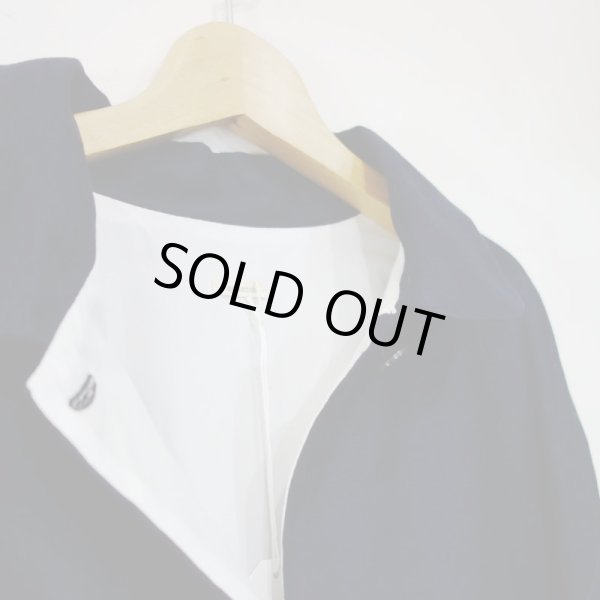 画像3: a.b (apuntob) リネンコート（裏地コットン）／ナイトブルー (3)