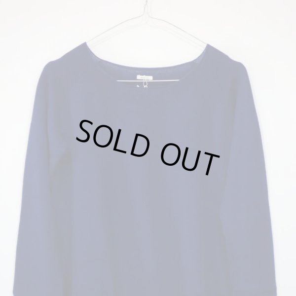 画像3: a.b (apuntob) カシミア ニットプルオーバー／ネイビー(Sのみ) (3)