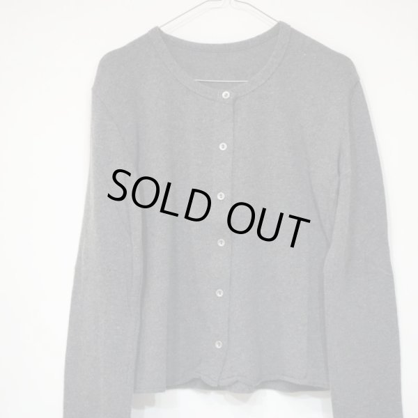 画像3: VDJ レディース ラウンドネックカーディガン／MAILLE EPAISSE GRISE(サイズ2のみ) (3)