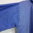 画像4: GALLEGO DESPORTES シャツ・ドレス／BLUE CHECK(Sのみ) (4)