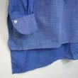 画像6: GALLEGO DESPORTES シャツ・ドレス／BLUE CHECK(Sのみ) (6)