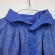 画像3: GALLEGO DESPORTES シャツ・ドレス／BLUE CHECK(Sのみ) (3)