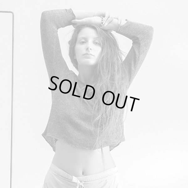 画像4: album di famiglia レディース ニットプルオーバー／ANTHRACITE(Sのみ) (4)