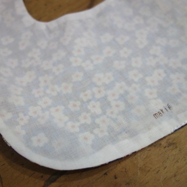 画像3: MAKIE BABY リバティ ビブ／NO.05 BLUE-KOBANA (3)