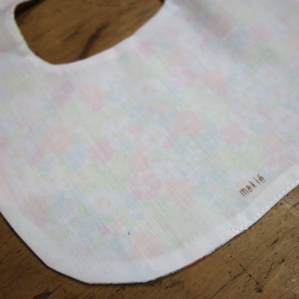 画像3: MAKIE BABY リバティ ビブ／NO.10 FLOWERS (3)