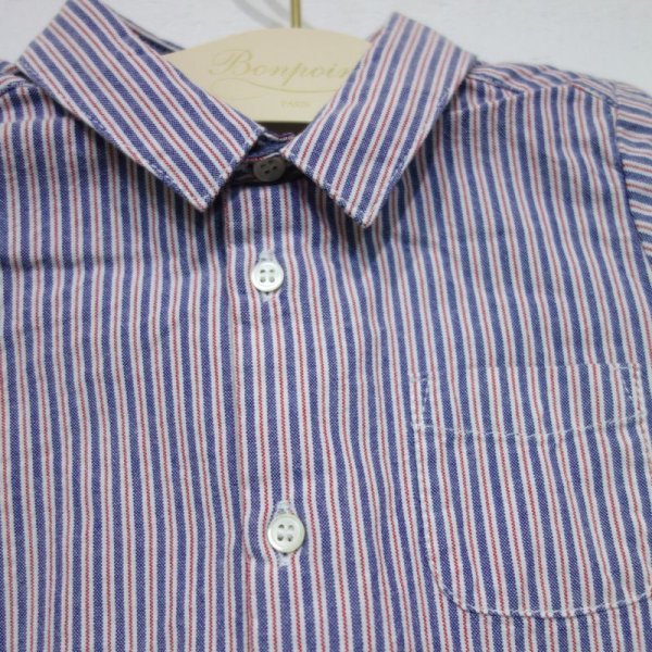 画像2: BONPOINT BEBE シャツ MALO1／215A (2才 ) (2)