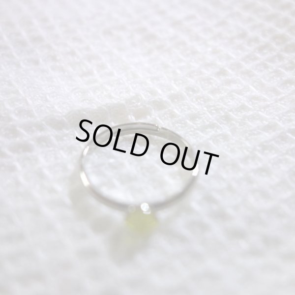 画像3: MAKIE スワロフスキー・リング／スモールストーン＆イエロー (3)