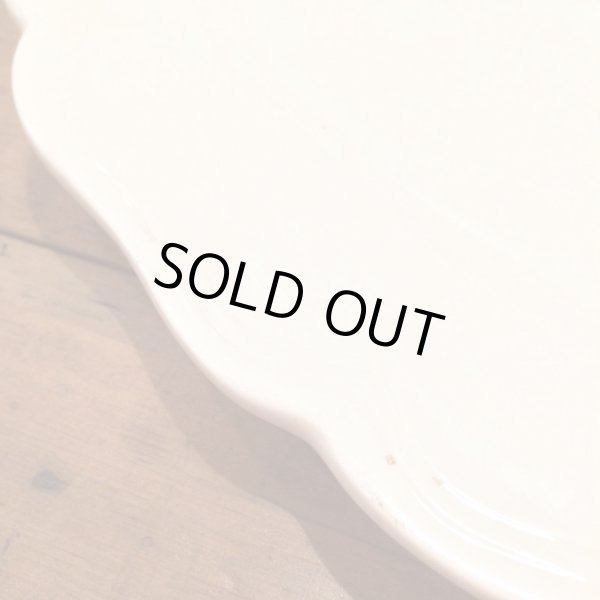 画像2: ブロカント 陶器／ディアゴン＆サルグミンヌ窯 オーバルプレート／NO.4 (2)