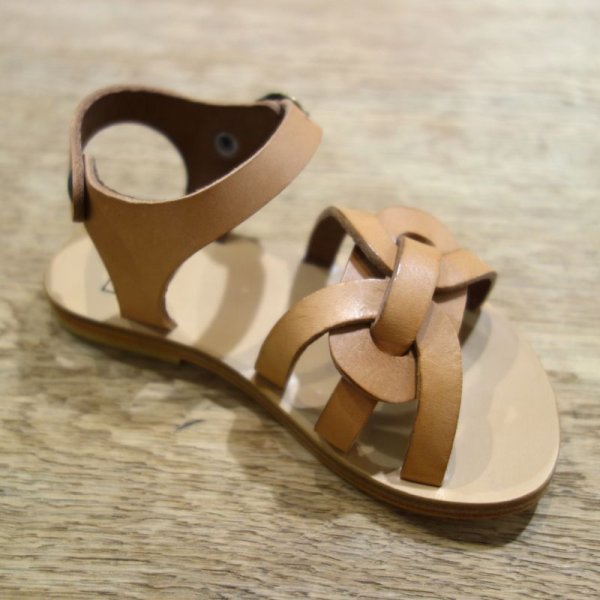 画像4: BONTON レザーストラップ サンダル／NATUREL(36,38/約23,24センチのみ) (4)