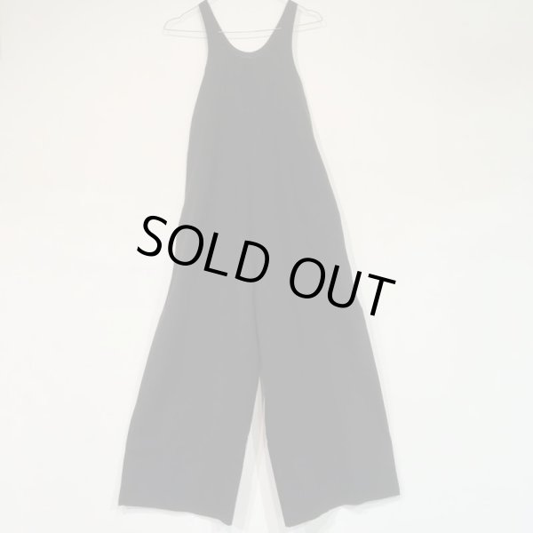 画像6: album di famiglia レディース サロペット／BLACK(Sのみ) (6)