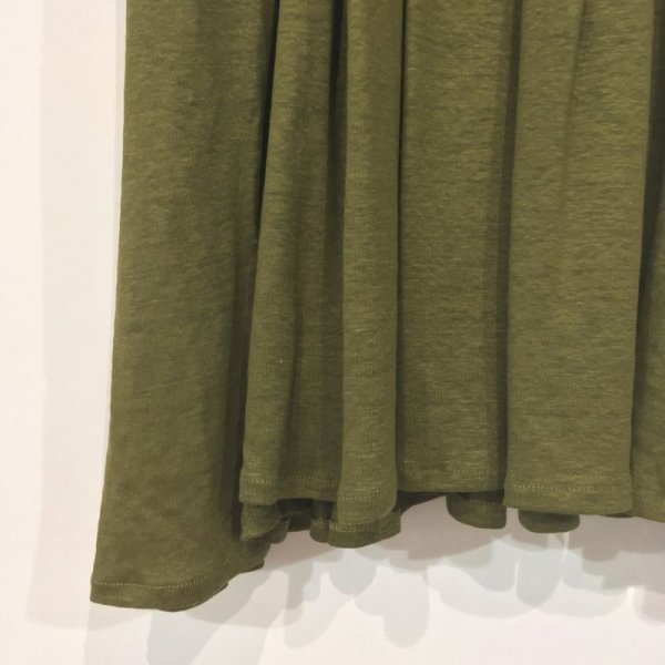 画像5: a.b (apuntob) リネン・ワンピース P582（カーキ）／T1557-T1576 (Mサイズのみ) (5)