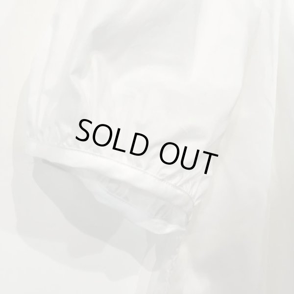 画像3: MAKIE WOMENS ブラウス-背面ネックボタン／WHITE-SWISS COTTON (3)