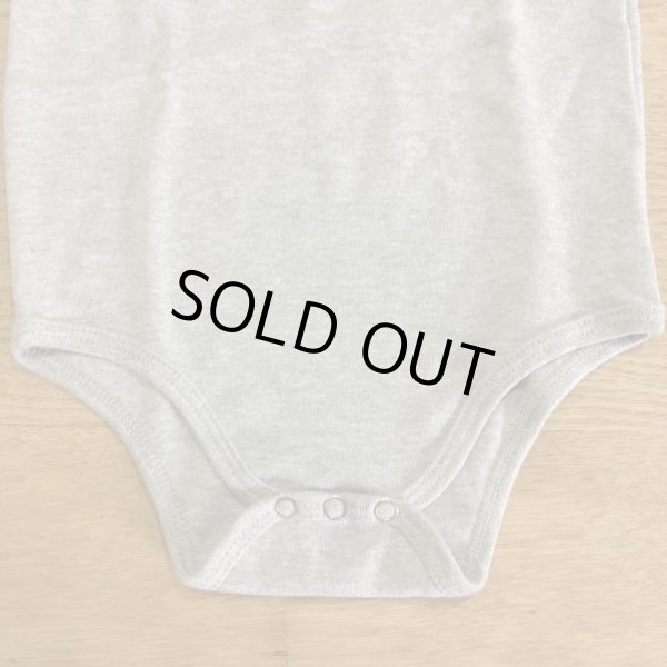 画像3: little cloud baby キツネプリントBODY（USネック）１２〜１８ヶ月／グレー (3)