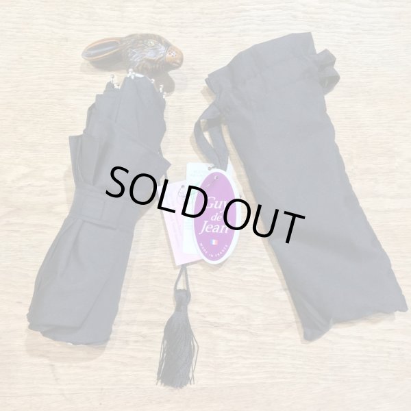 画像5: GUY DE JEAN 折りたたみ傘（ウサギ）／NOIR (5)