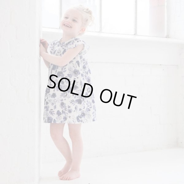 画像2: MINI BASIC - ワンピース Inky Blue Botanical Dress RRP (2)