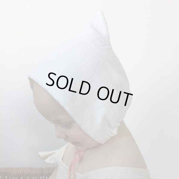 画像2: liili pixie bonnet ボンネット／offwhite：オフホワイト (2)