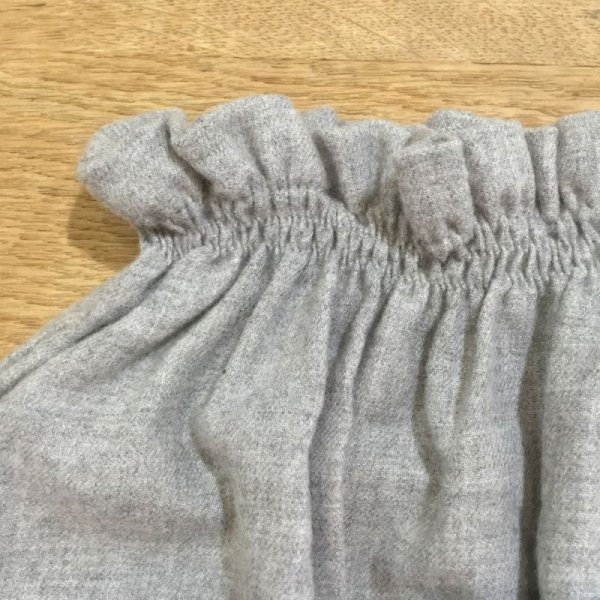 画像2: MAKIE BABY フランネル・ブルマー／LT. GRAY (2)