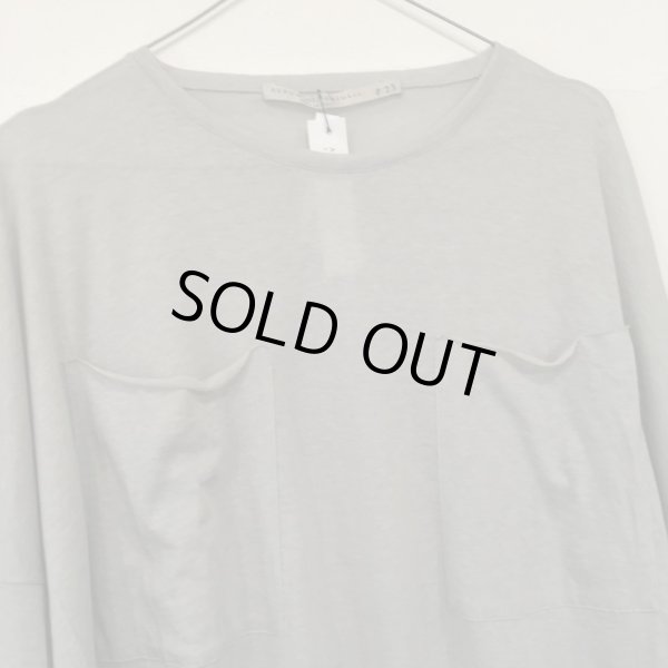 画像2: album di famiglia -LIMITED- レディース BIG T-シャツ（カシミア混）／GRAY (2)