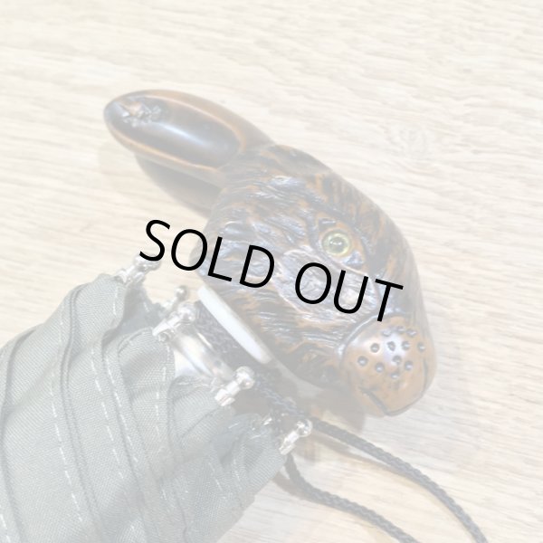 画像2: GUY DE JEAN 折りたたみ傘（ウサギ）／KAKI (2)