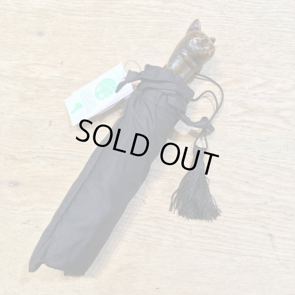 画像3: GUY DE JEAN 折りたたみ傘（ネコ）／NOIR (3)