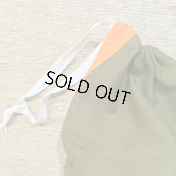 画像2: MAKIE HOME カラー巾着／KHAKI (2)