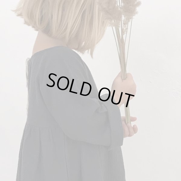 画像2: liilu dress ワンピース／CHARCOAL：チャコール(2/4、4/6才) (2)