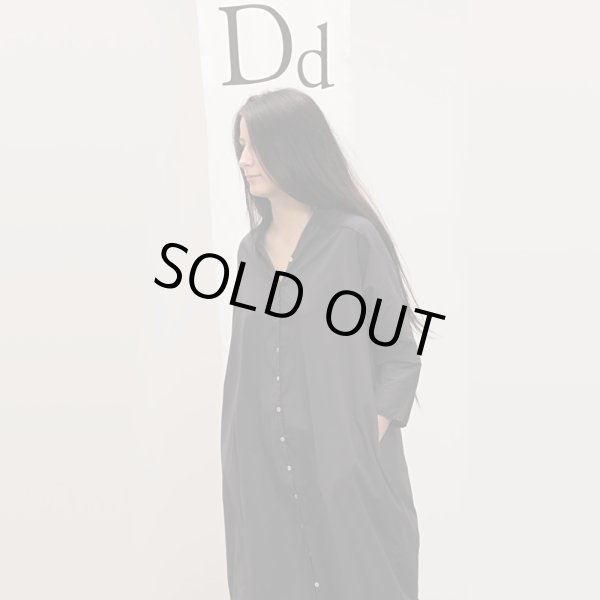 画像4: album di famiglia レディース ロングワンピース／OLD BLACK(M/Lサイズのみ) (4)