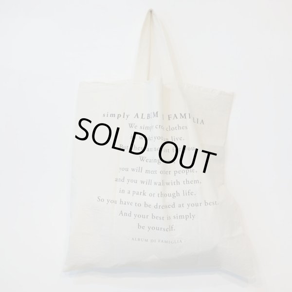 画像3: album di famiglia -LIMITED- SIMPLE BAG -A-／NATURAL (3)