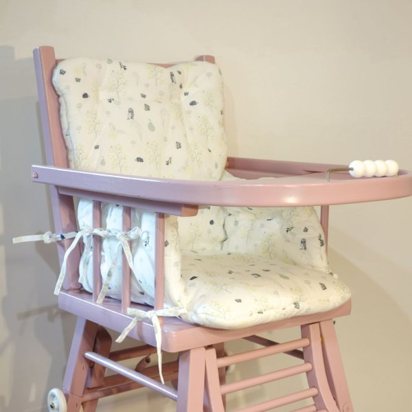 画像5: BONTON-APOLLINE ベイビー チェアークッション／WHITE (5)