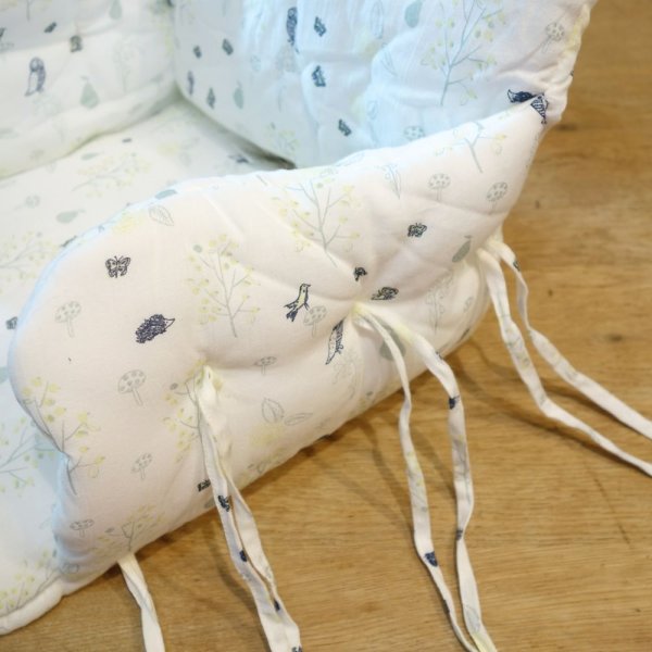 画像3: BONTON-APOLLINE ベイビー チェアークッション／WHITE (3)