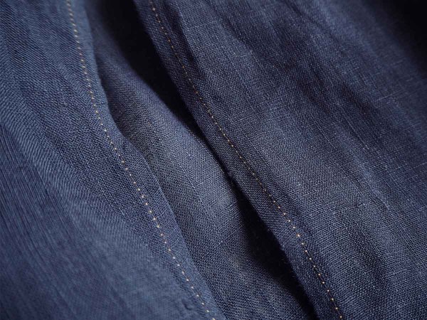 画像10: MAKIE WOMEN'S リネンオープンジャケット HEENA／NAVY (10)