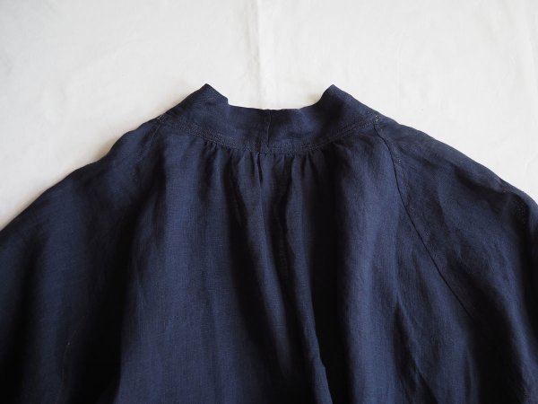 画像11: MAKIE WOMEN'S リネンオープンジャケット HEENA／NAVY (11)