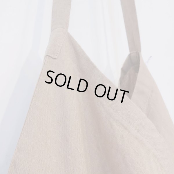 画像2: Linge Particuller リネン ショルダーバッグ／CAMEL (2)