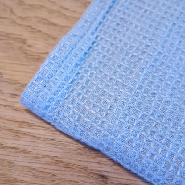 画像4: Linge Particuller リネン ワッフル・テーブルナプキン／SCANDINAVIAN BLUE (4)